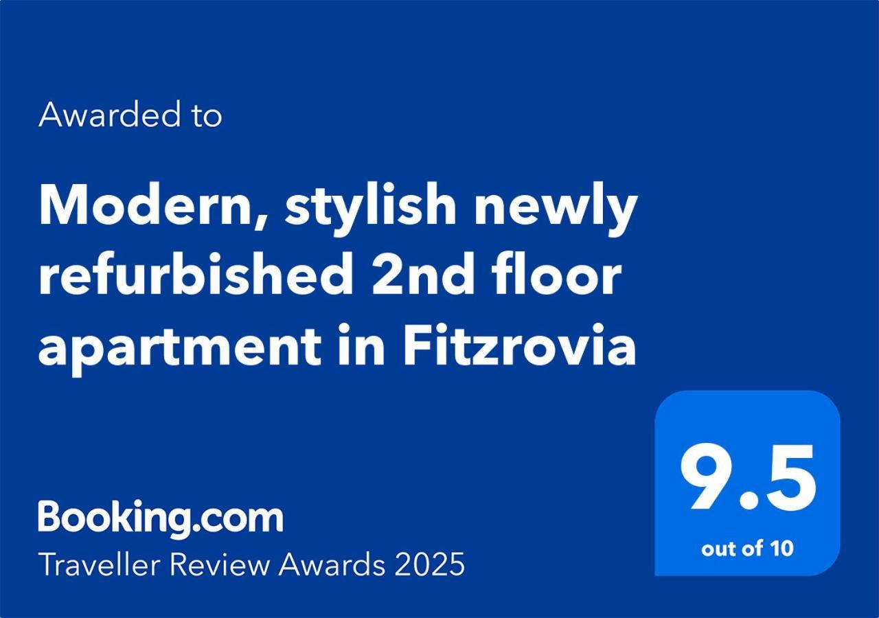 Modern, Stylish Newly Refurbished 2Nd Floor Apartment In Fitzrovia Londres Exterior foto